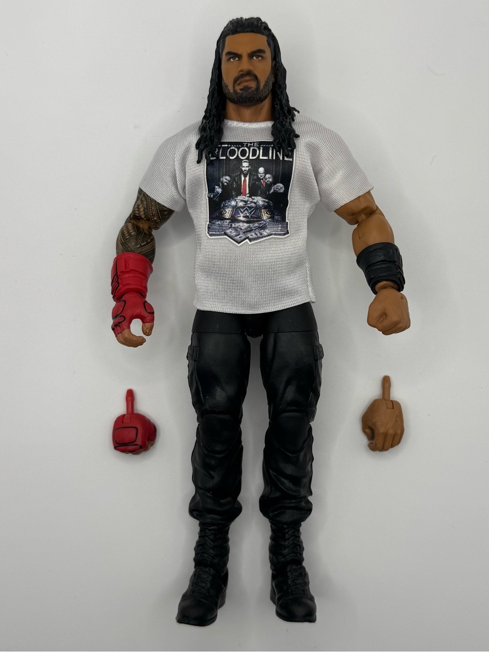 2022 WWE Mattel Elite Collection Tribal Chief vs. Beast 3-Pack: Roman Reigns